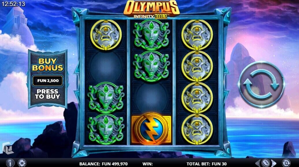 olympus infinity reels slot