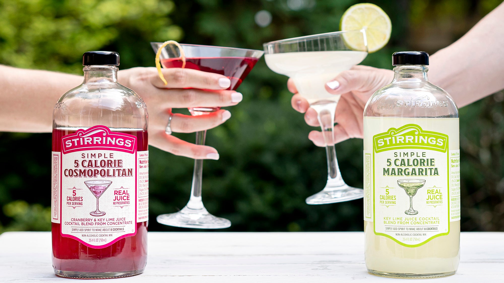 5 Calorie Cocktail Mixers – Stirrings