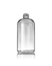 Bulk 250 ml Glass Cork Top Round Bottle #8 Cork Neck Finish, Clear | TricorBraun