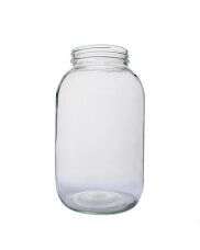8 oz Clear Glass Paragon Spice Jars - 12/Case, Clear Type III BPA Free 58-400