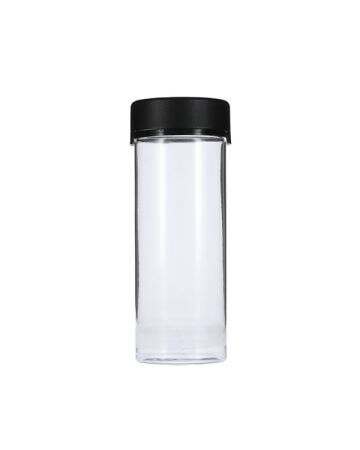 1 Gallon Clear Plastic Jars with Ribbed Liner Screw On Lids, BPA Free, PET  Plastic, Made in USA, Bulk Storage Containers 2 Pack (1 Gallon (Square))