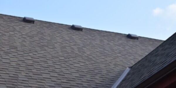Asphalt Roof with 3 box vents
