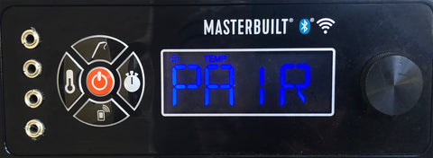 LCD panel displaying word "PAIR"