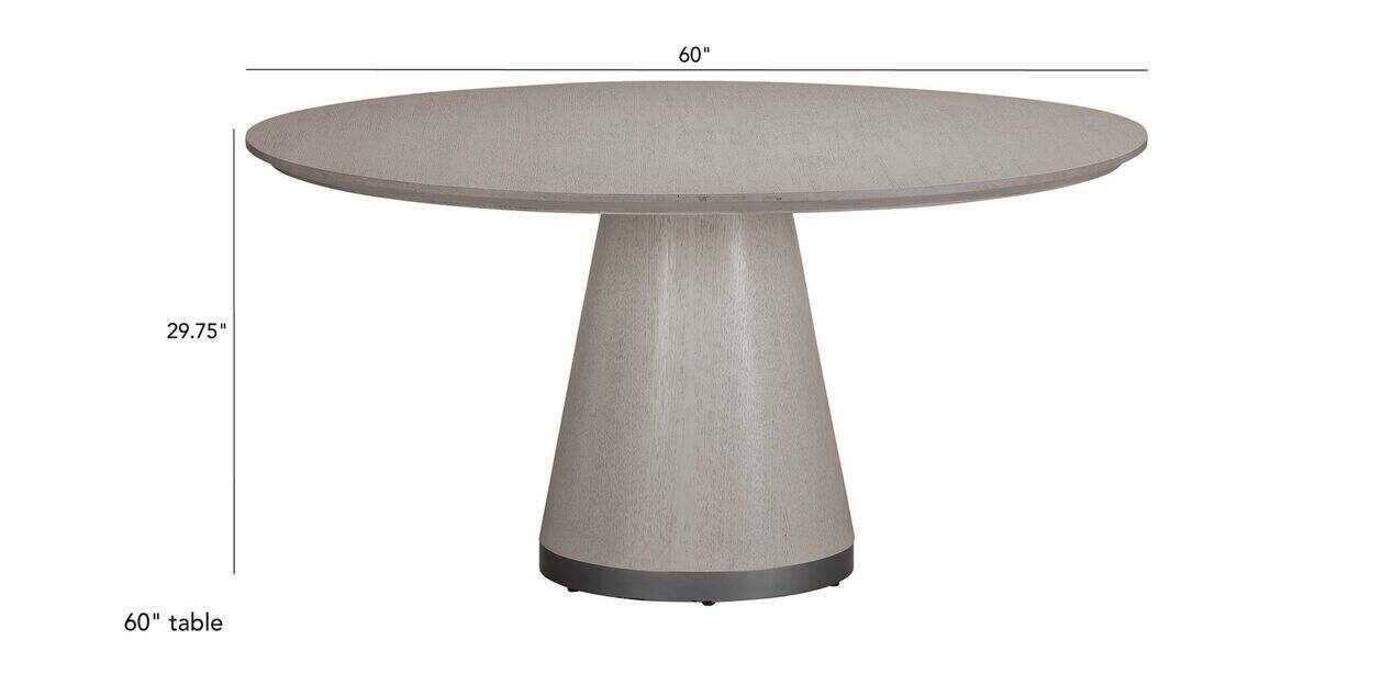 Gracedale Round Dining Table Oak, Dining Table Round Pedestal
