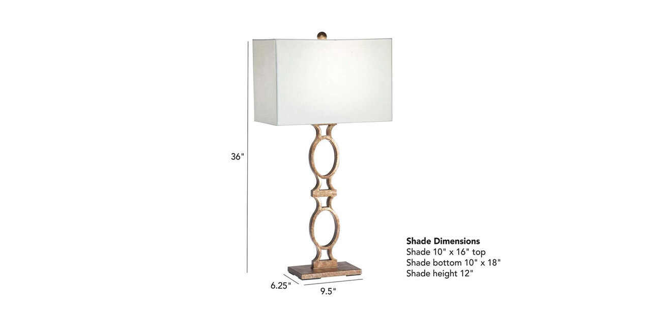 Owen Ringed Table Lamp Lamps, Ethan Allen Table Lamps