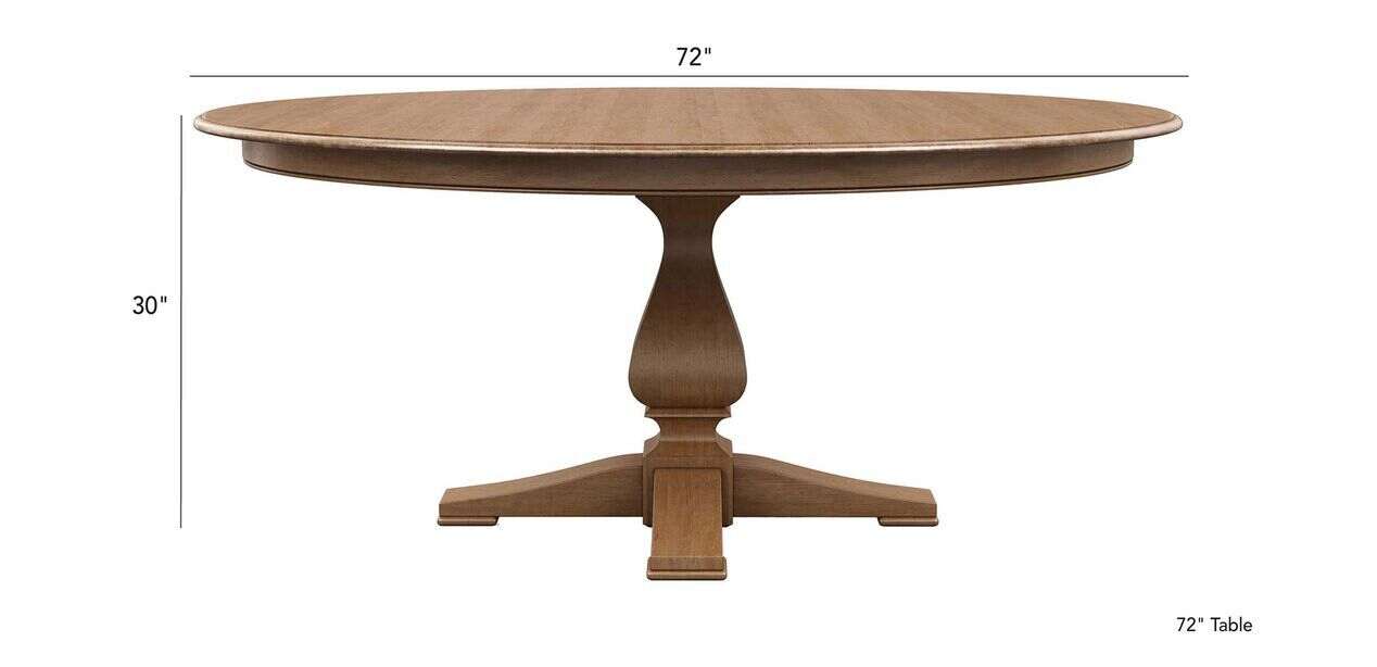 Cameron Round Dining Table, 72 Dining Table Round