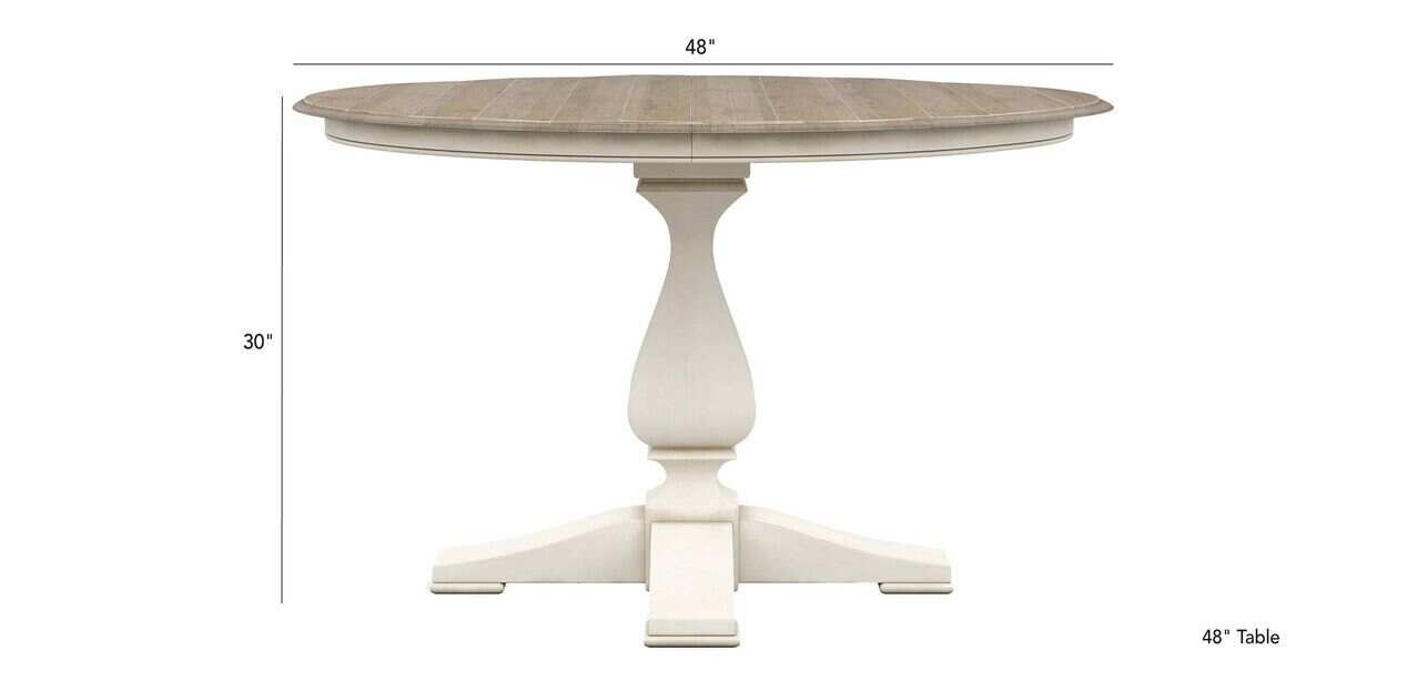 Cameron Rustic Round Dining Table, Rustic Round Dining Tables