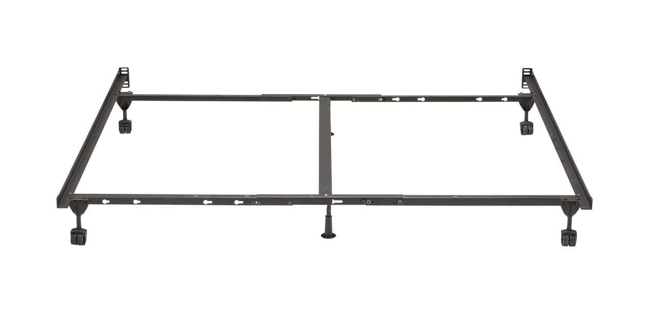 Instant Metal Bed Frame Mattresses, Queen Size Metal Bed Frame With Headboard Footboard Brackets
