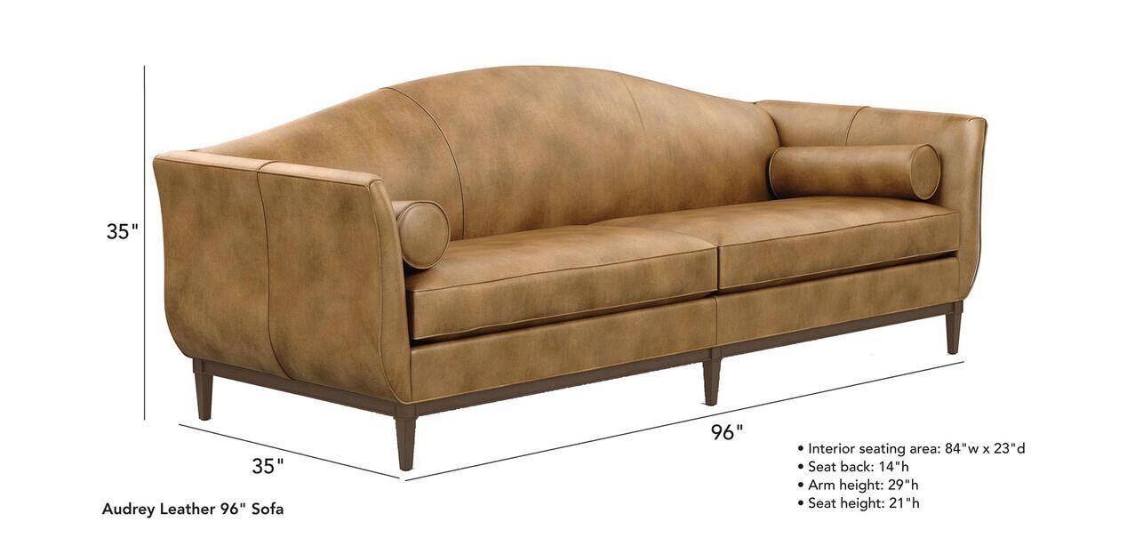 Audrey Leather Sofa The, Ethan Allen Leather Sofas Reviews