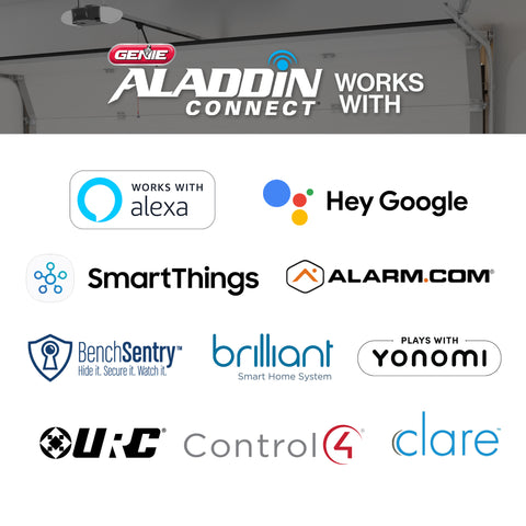 Genie Aladdin Connect smart partners