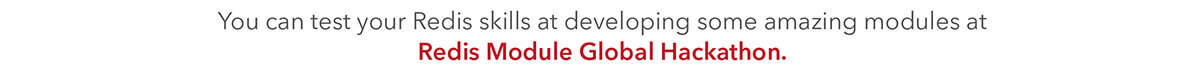 Redis global hackathon