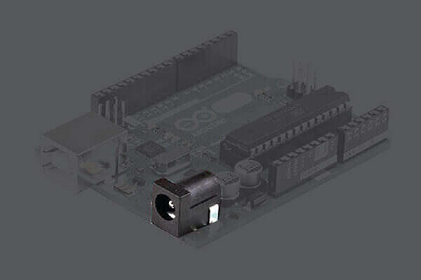 Power port of Arduino UNO board