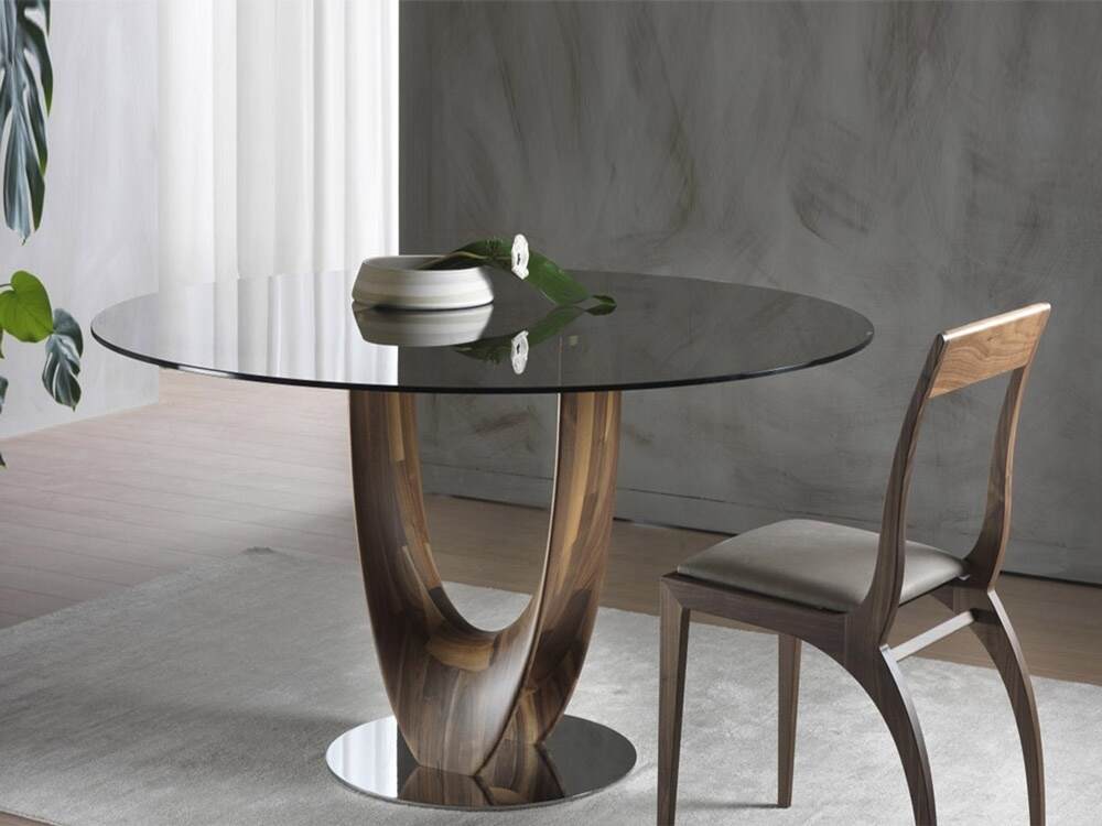 Dining Glass Table Tops In Bronze Gray, What Type Of Glass For A Table Top