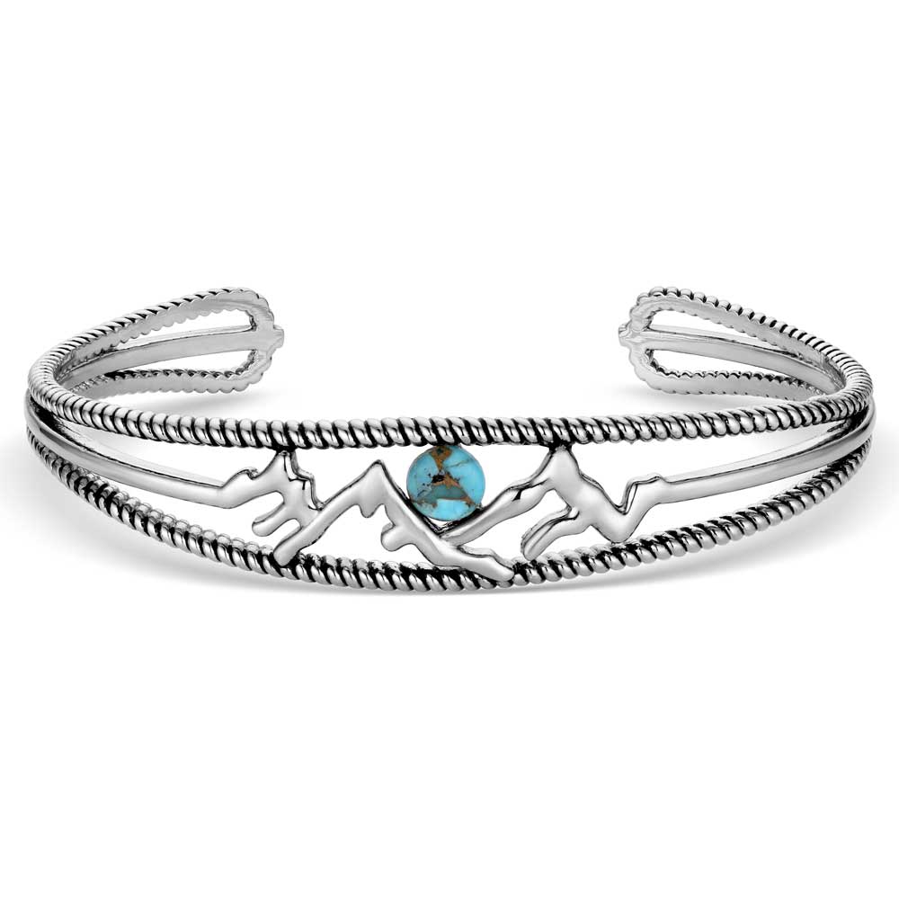 Twilight Falls Feather Cuff Bracelet | Montana Silversmiths