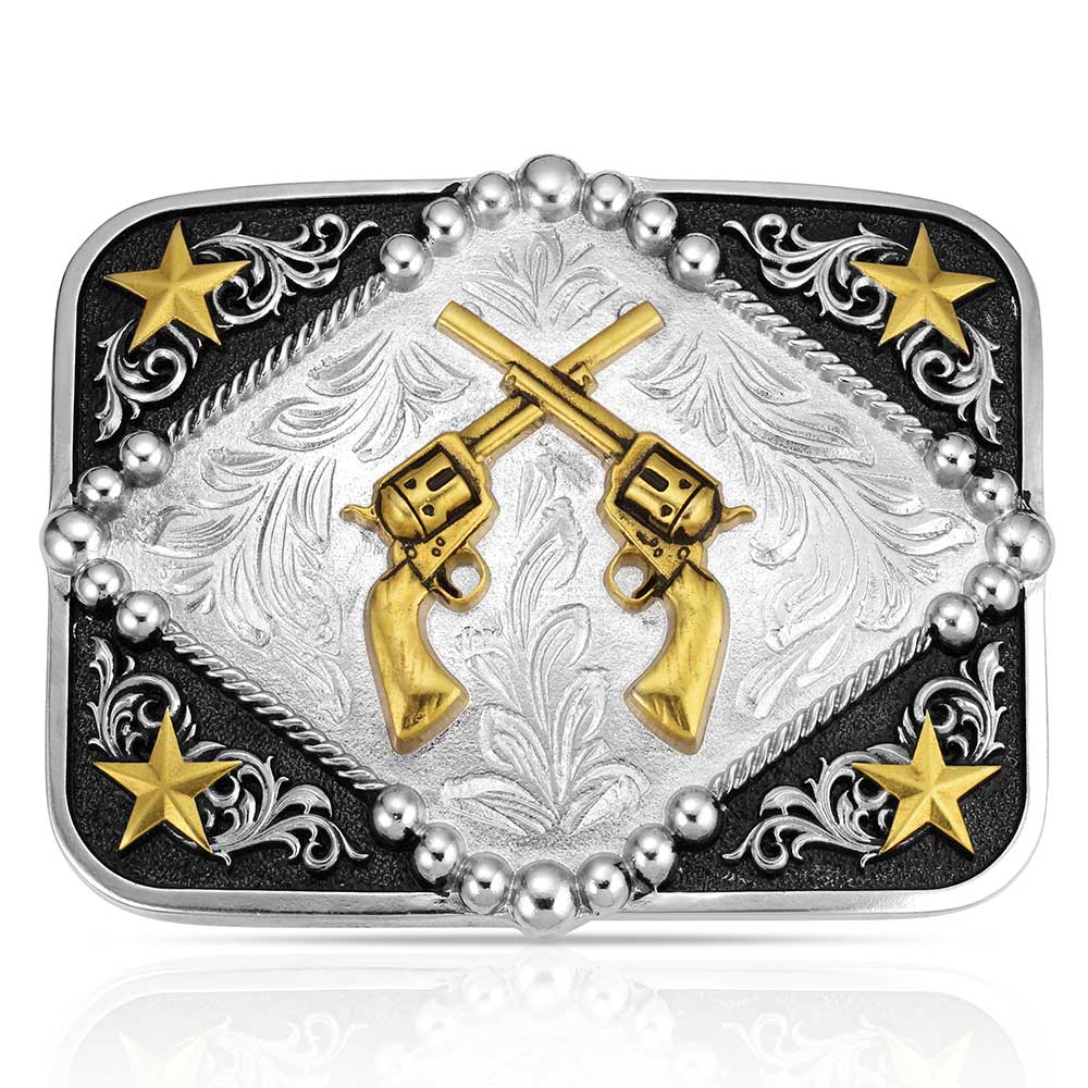 Frontier Spirit Buckle | Montana Silversmiths