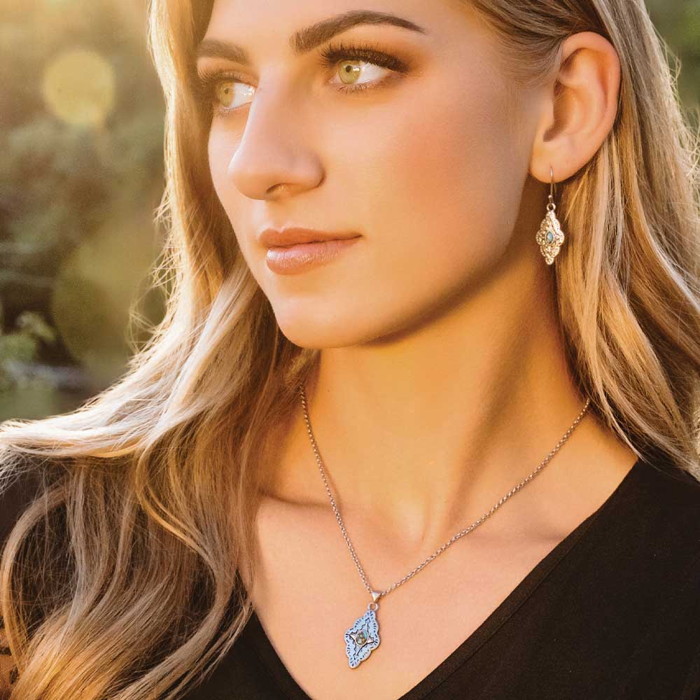Montana Skies Turquoise Jewelry Set | Montana Silversmiths