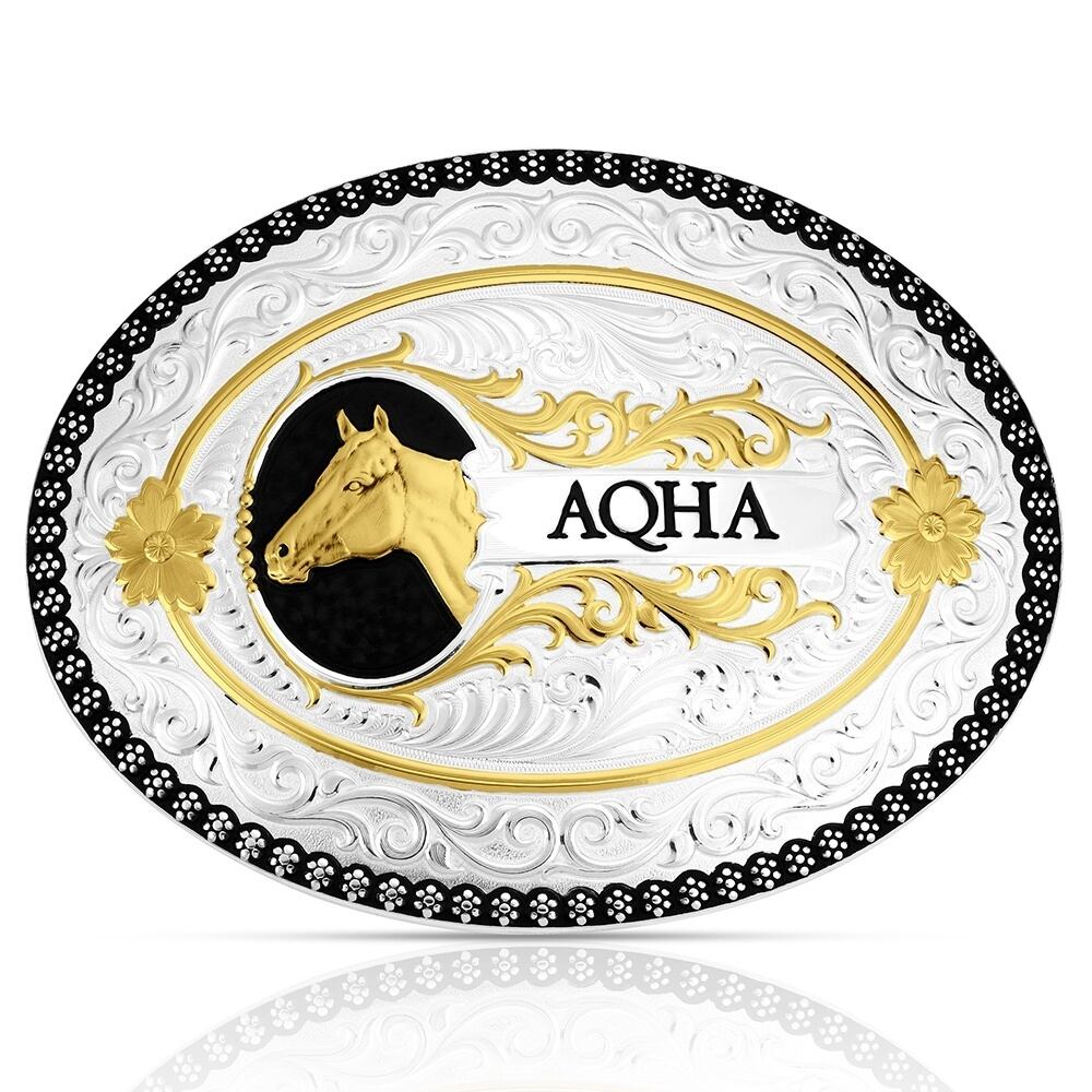AQHA Montana Concho Hair Pin | Montana Silversmiths display picture 1