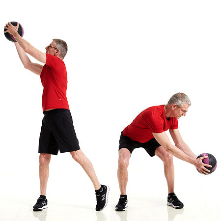 Reverse Aging After 50 With These Easy Exercise Ball Moves