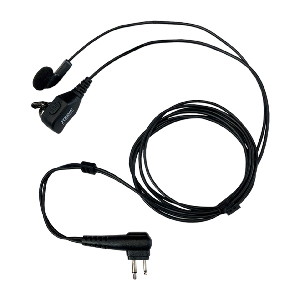 commountain Single Wire Earhook Earpiece for Motorola Radios DLR1020 DLR1060 DTR410 DTR550 DTR600 DTR650 DTR700 RMD2070D RMM2050 RMU2040 RMU2080 RMU2080D RMV2080 Reinforced Cable G Shape Ear Hook 