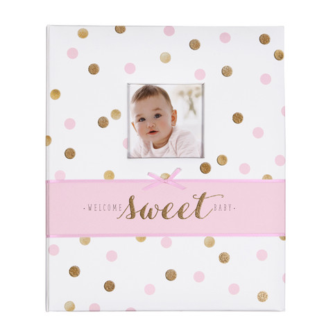 9 W x 11.125 H C.R 64 Pages GibsonSweet as Can Be Perfect-Bound Memory Book for Newborns and Babies 