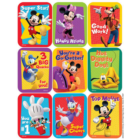 621002 Eureka Mickey Mouse Clubhouse Jefes pegatinas Mini 