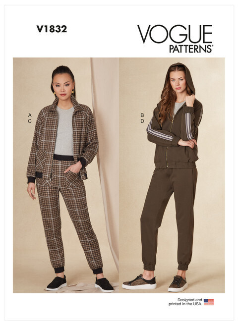 Vogue Patterns V1832 | Misses' and Misses' Petite Jacket and Pants