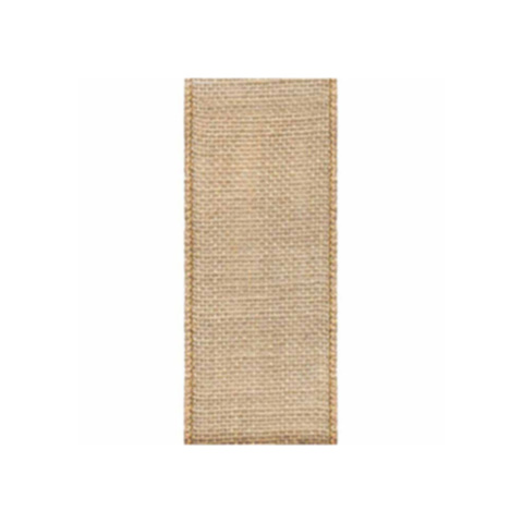 Offray Wired Natural Burlap Ribbon Multiple Widths CLOSEOUT SEEF5 