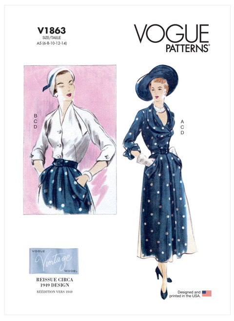 Skirt and Bag 8 to 18  Sewing Pattern Top STYLE 2738 Misses' Dress