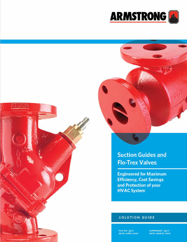 Armstrong Suction Guide SG-4X3-PN2Q 175 PSI 300F 