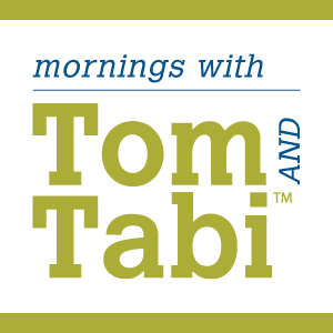 Mornings with Tom and Tabi logo