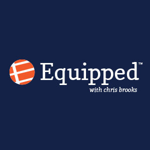 Equipped with Chris Brooks logo