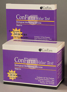 Crosstex ConFirm Value Test Biological Indicators Mail-In 52/Pkg CVT520 