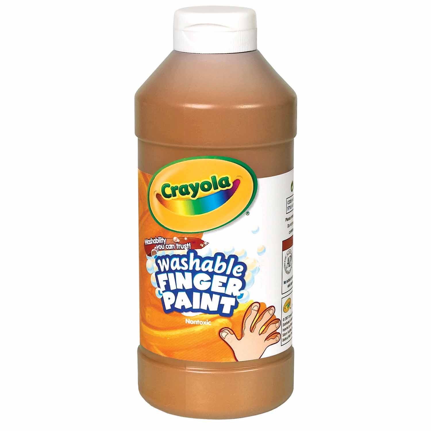 Crayola® Washable Finger Paints, Brown