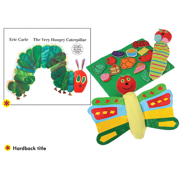 Very Hungry Caterpillar Book and Props