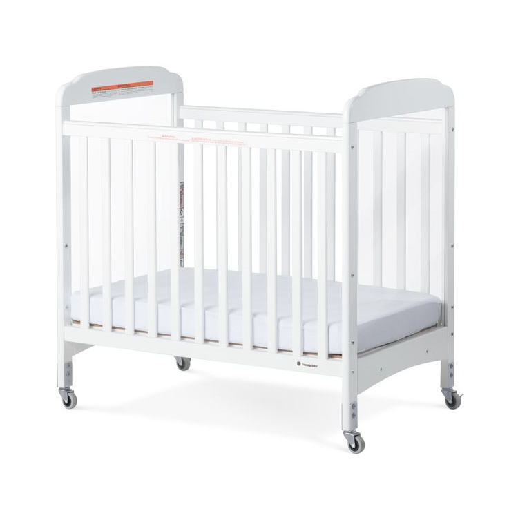 Next Generation Serenity® Crib - White, 2 Clear End Panels