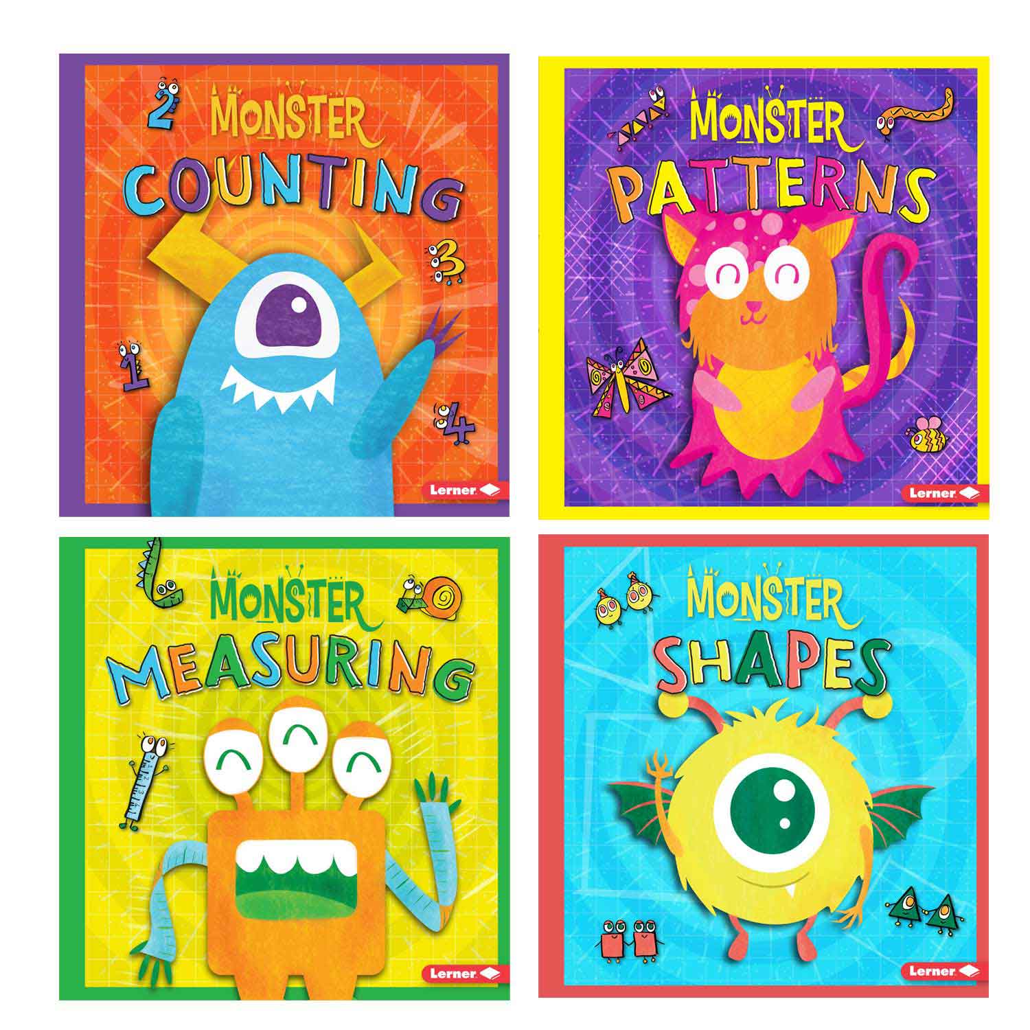 Monster Math Book Set