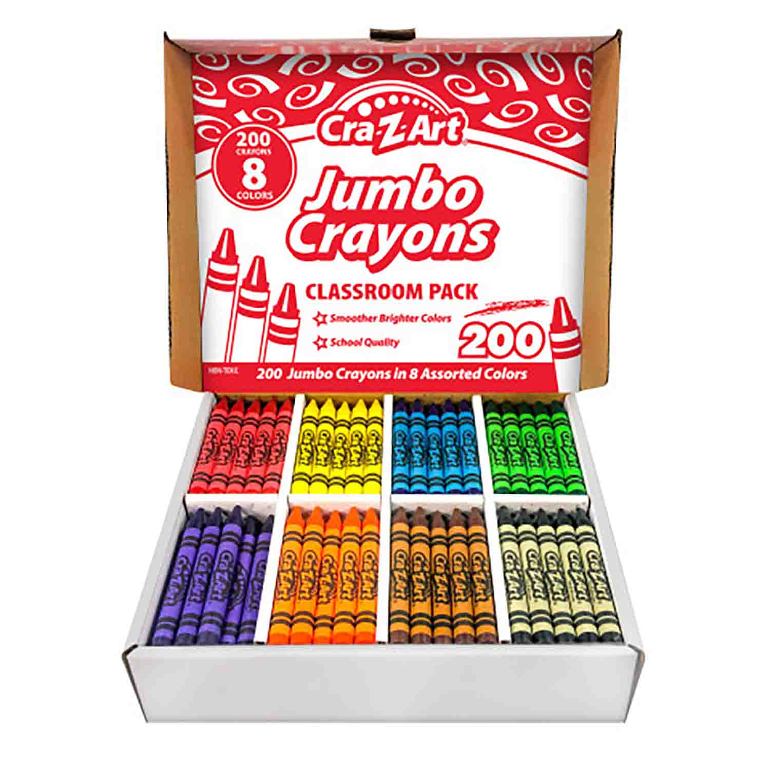 Crayons Large Size Classroom Pack
