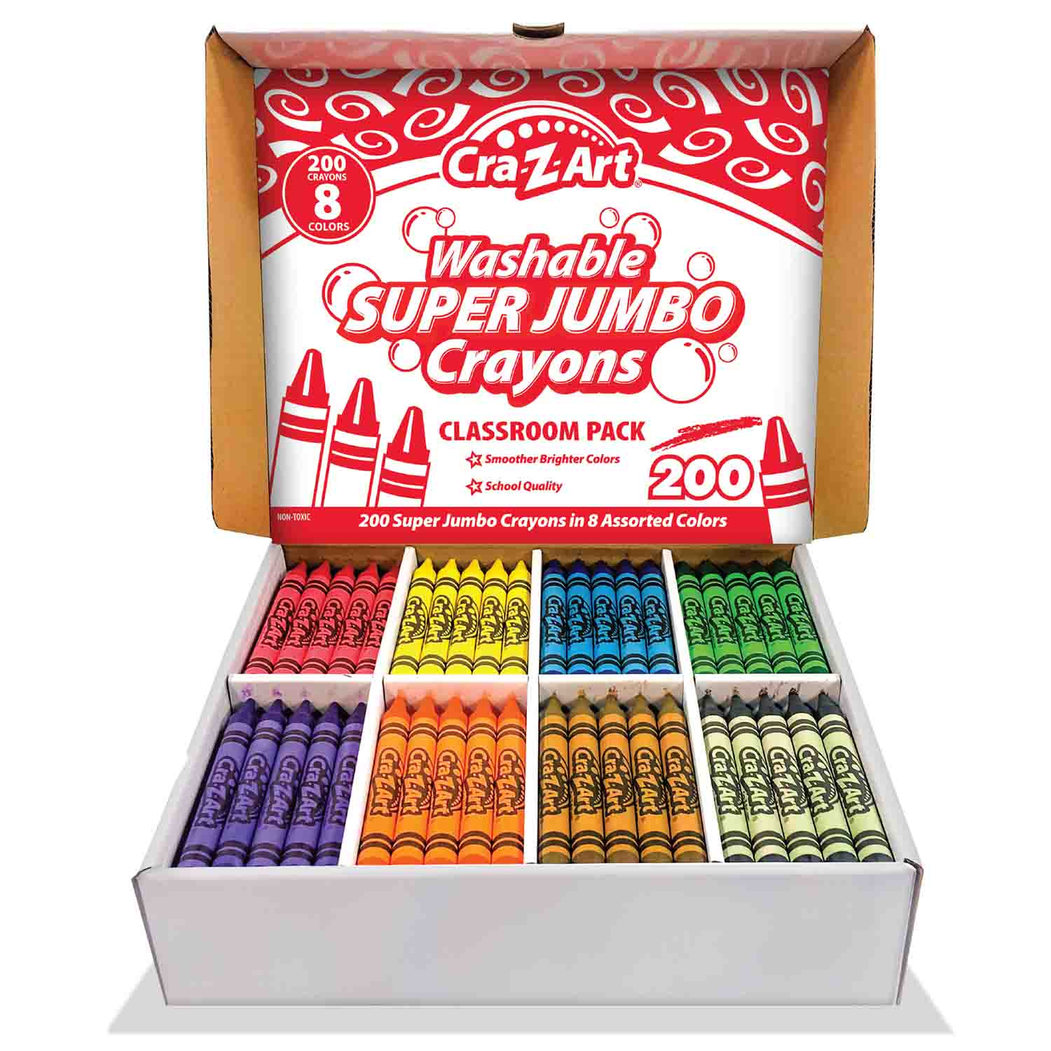Sargent Art® Best-Buy Crayons, Extra Large Size
