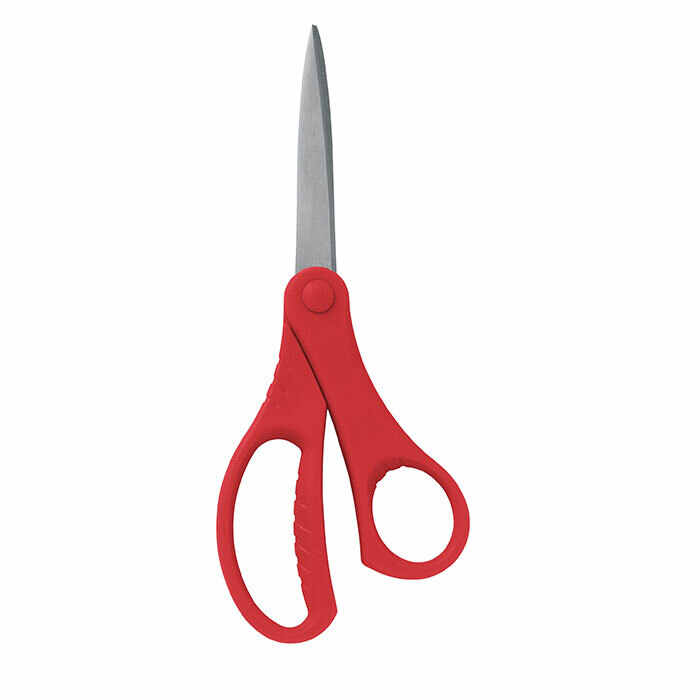 cute little scissors for kids playing. Small scissors on adult hand.  25739916 Stock Photo at Vecteezy