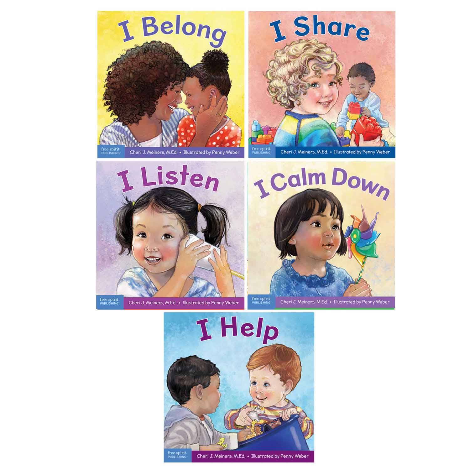 Toddlers Social Skills Board Book Set