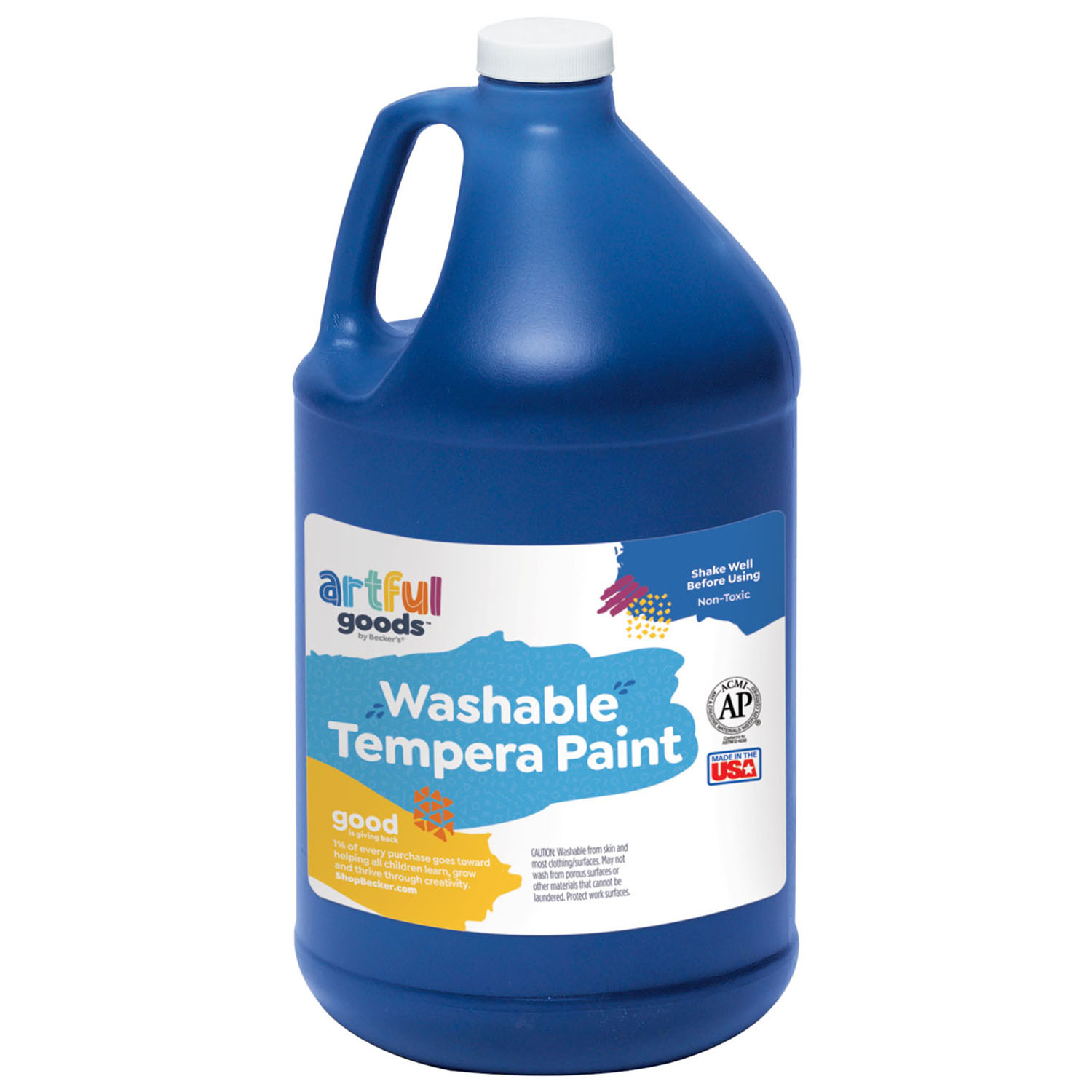 Artful Goods® Washable Paint, Gallon - Blue