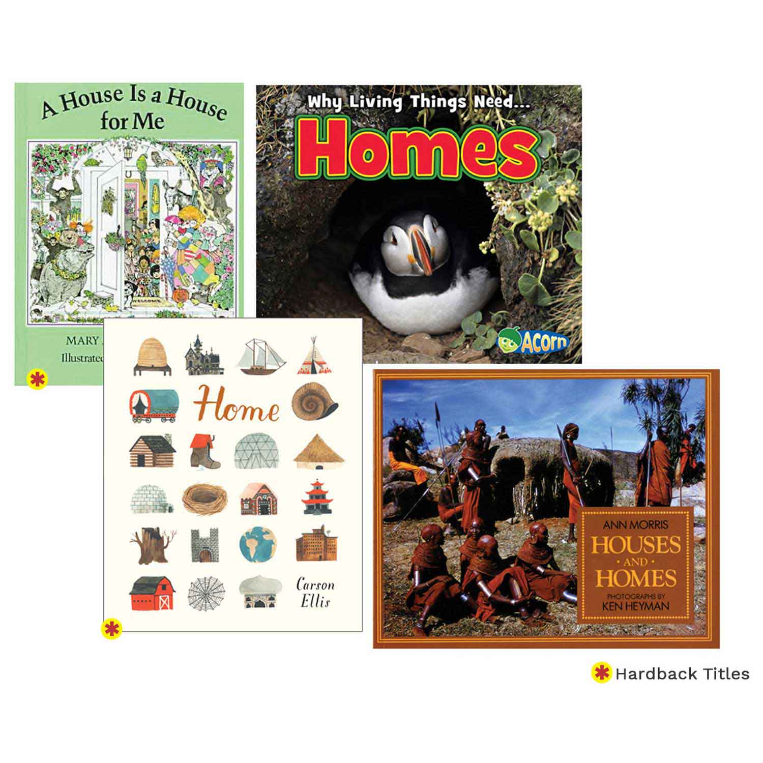 Theme Book Set: Homes