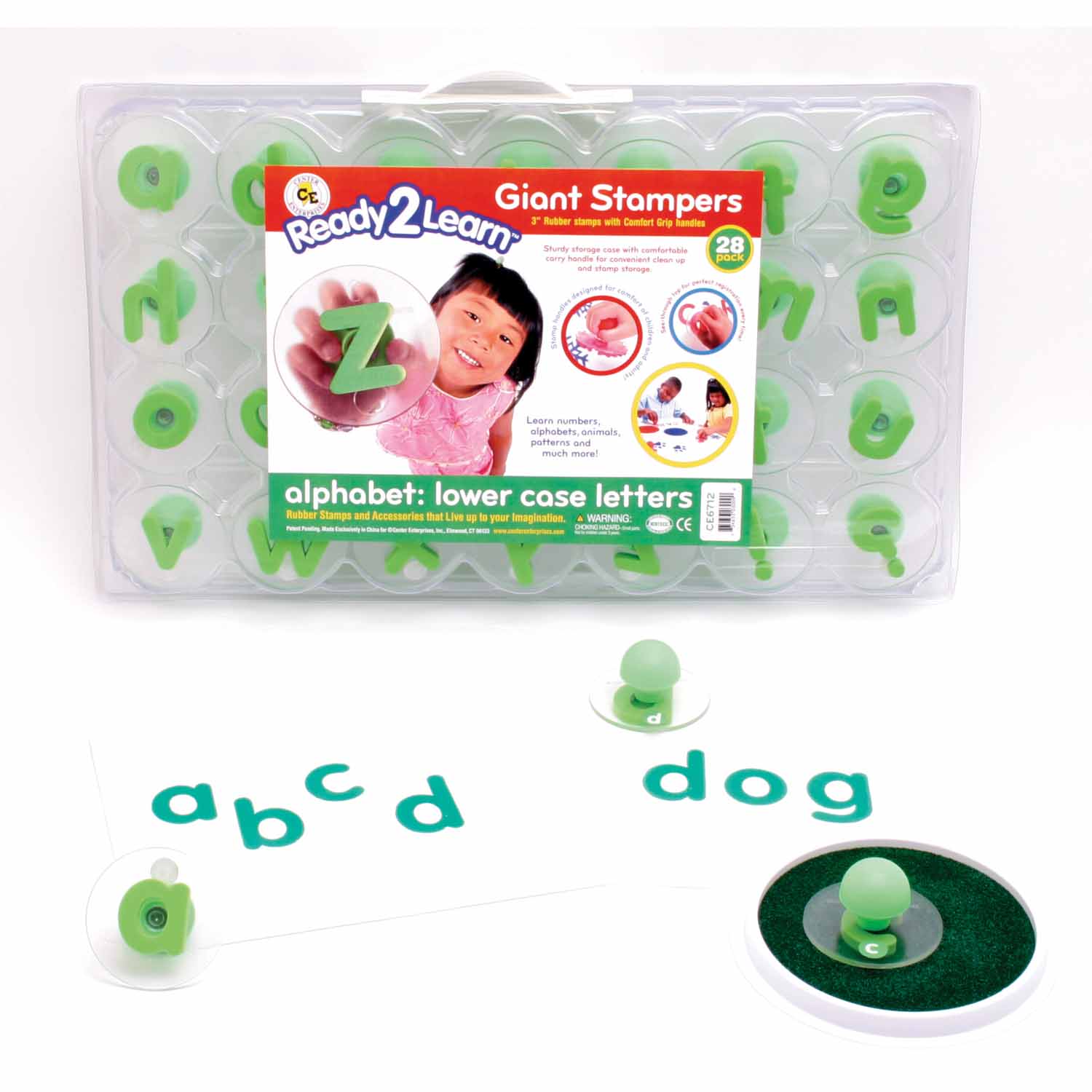 Ready2Learn™ Giant Stampers, Lowercase Alphabet