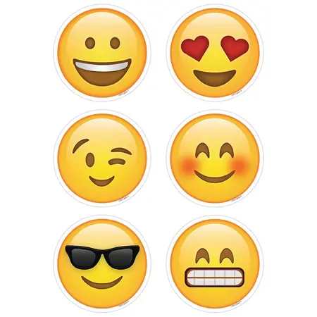 Emoji 3" Designer Cut-Outs