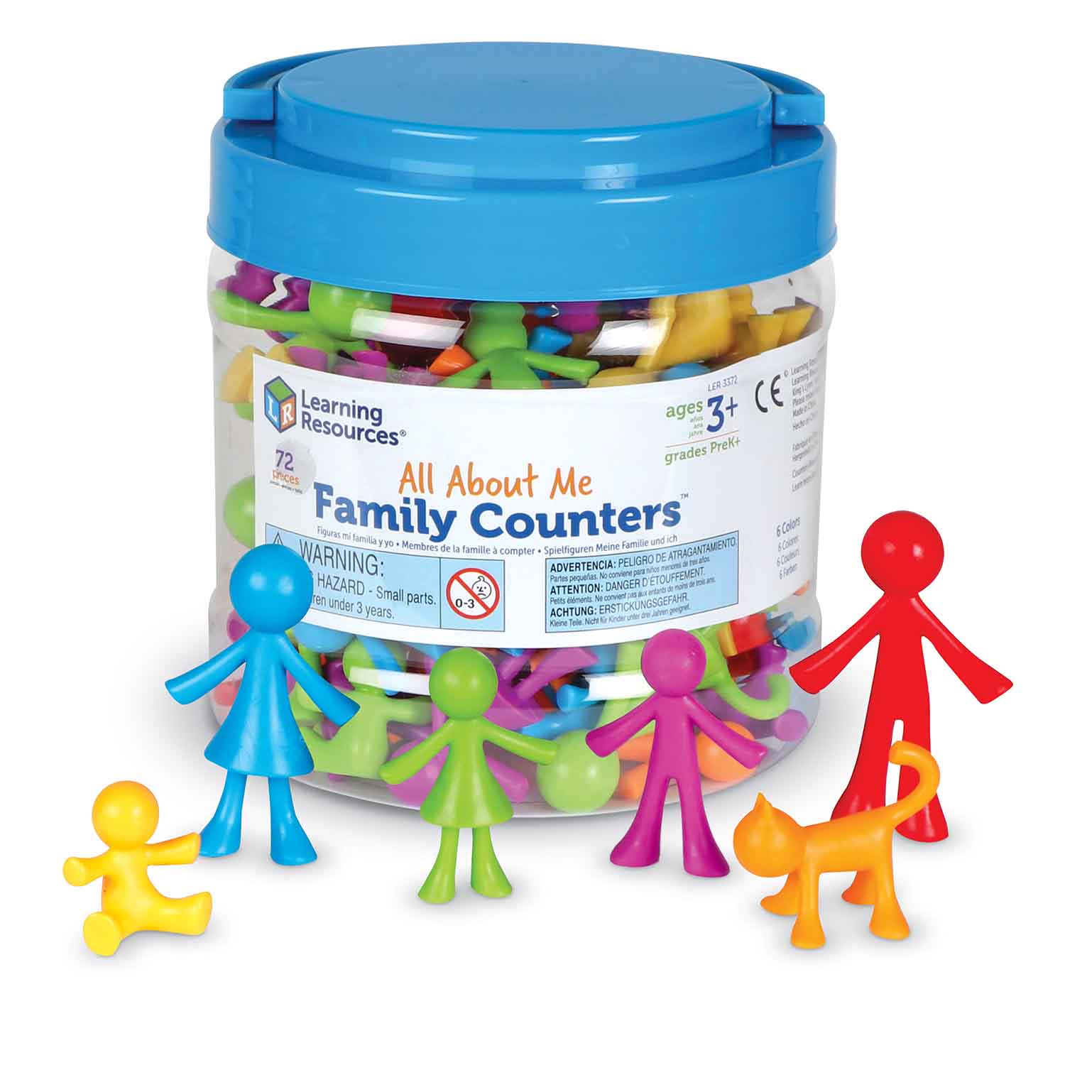 All About Me Family Counters