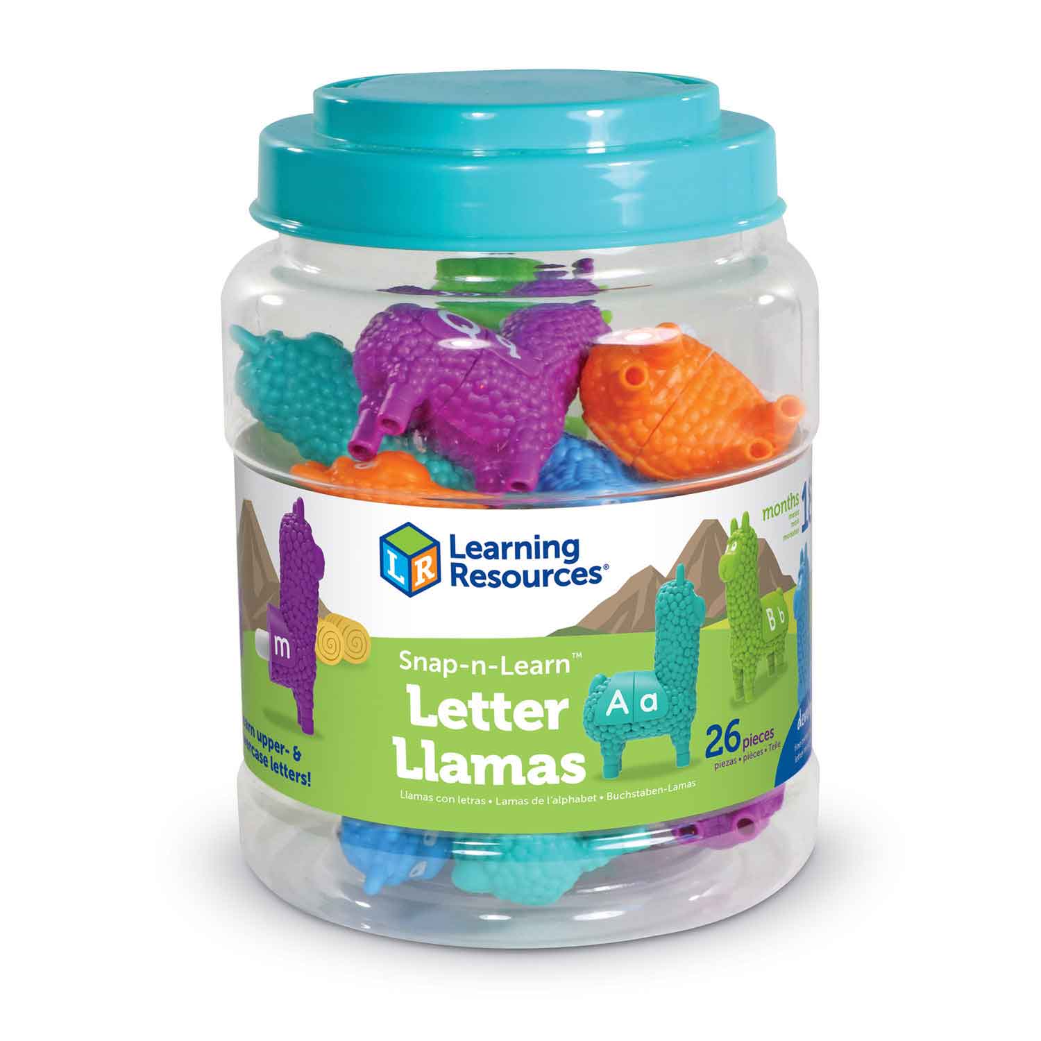 Snap-n-Learn™ Letter Llamas