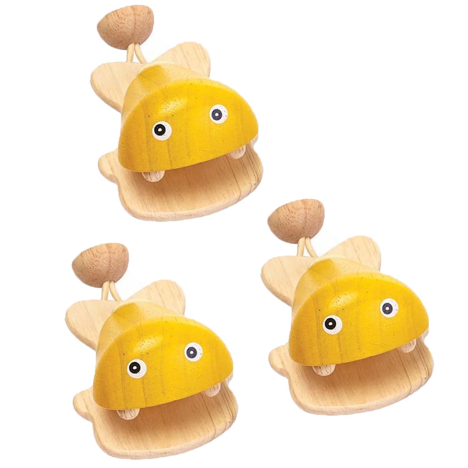 Fish Castanets, Set of 3