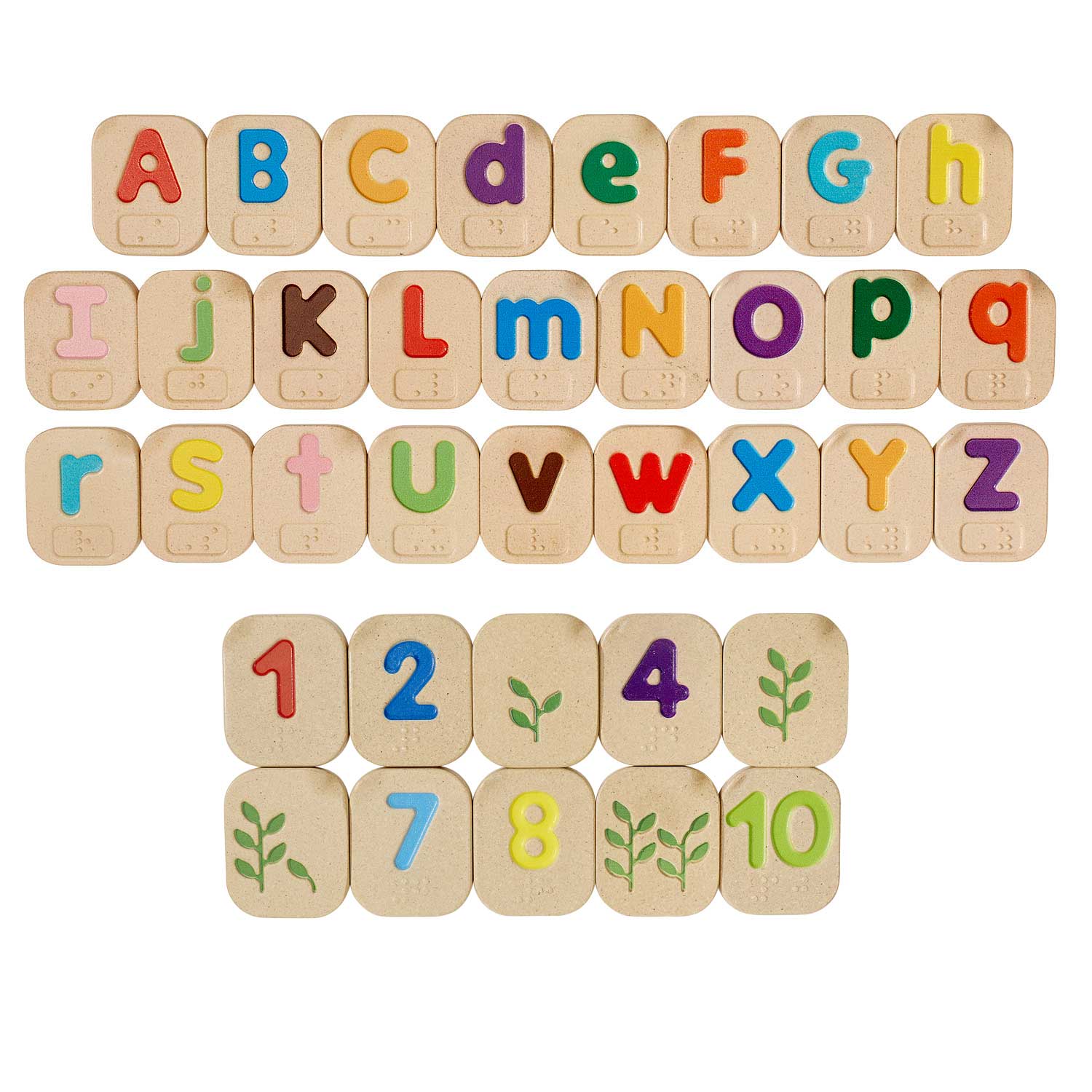 Braille Alphabet & Numbers Set
