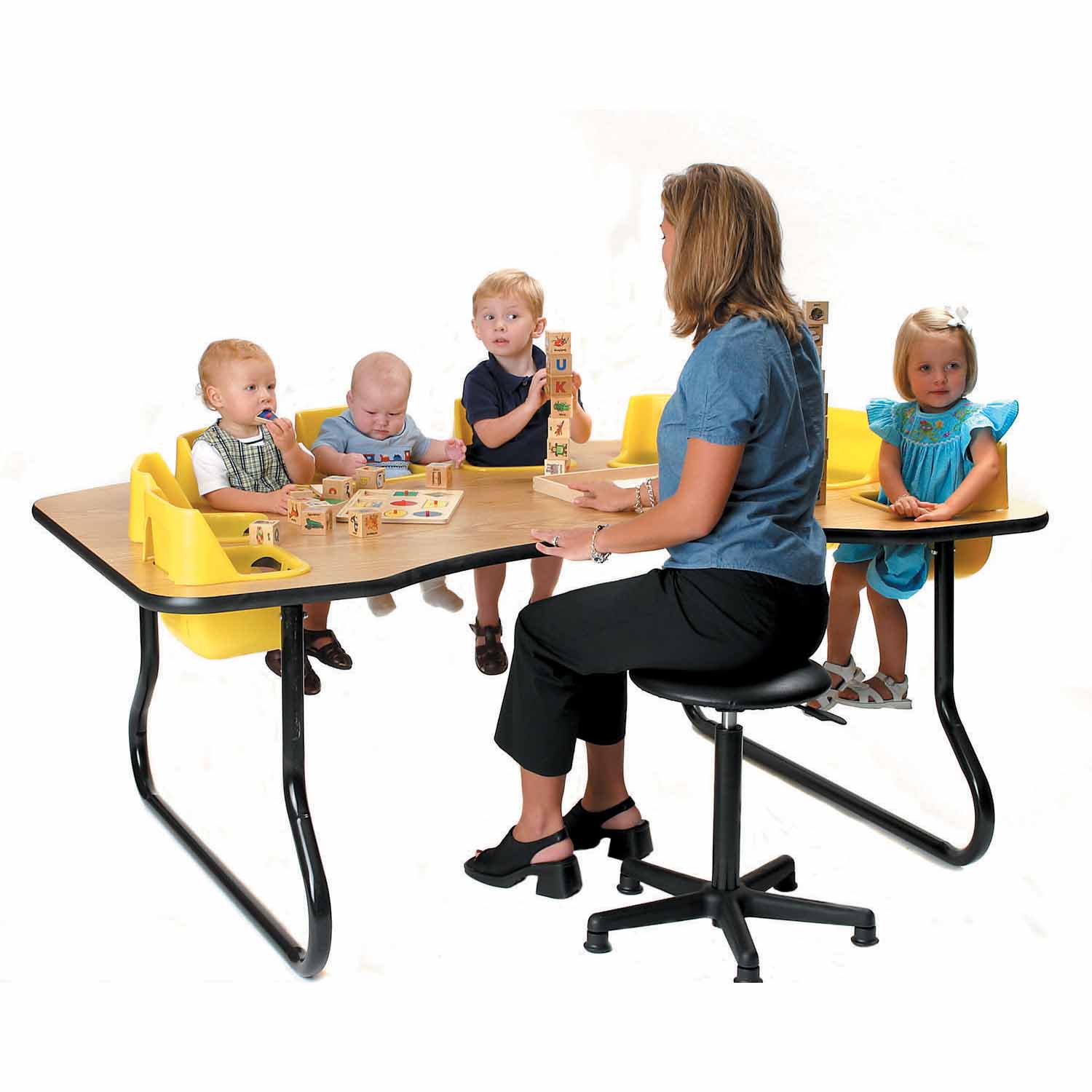 8 Seat Toddler Table