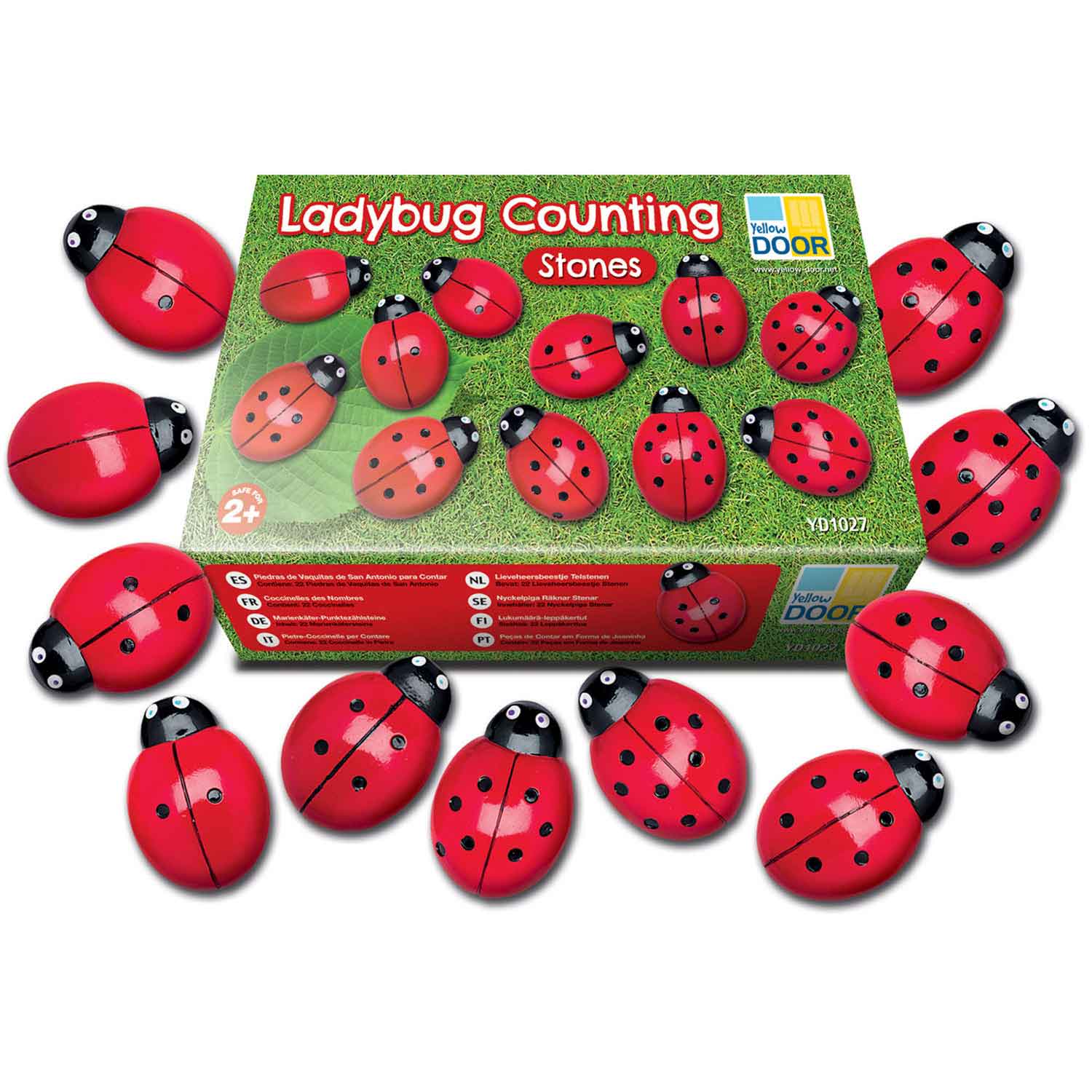 Ladybug Counting Stones | Becker\'s School Supplies